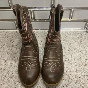 Toddler Girls Cowboy Boots Size 8